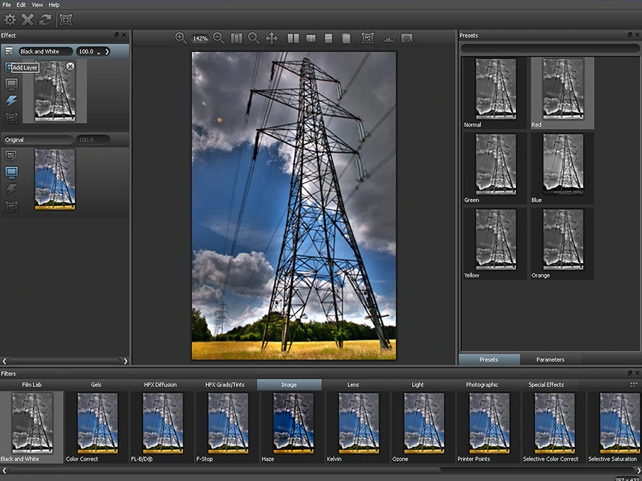 TIFFEN DFX added layer