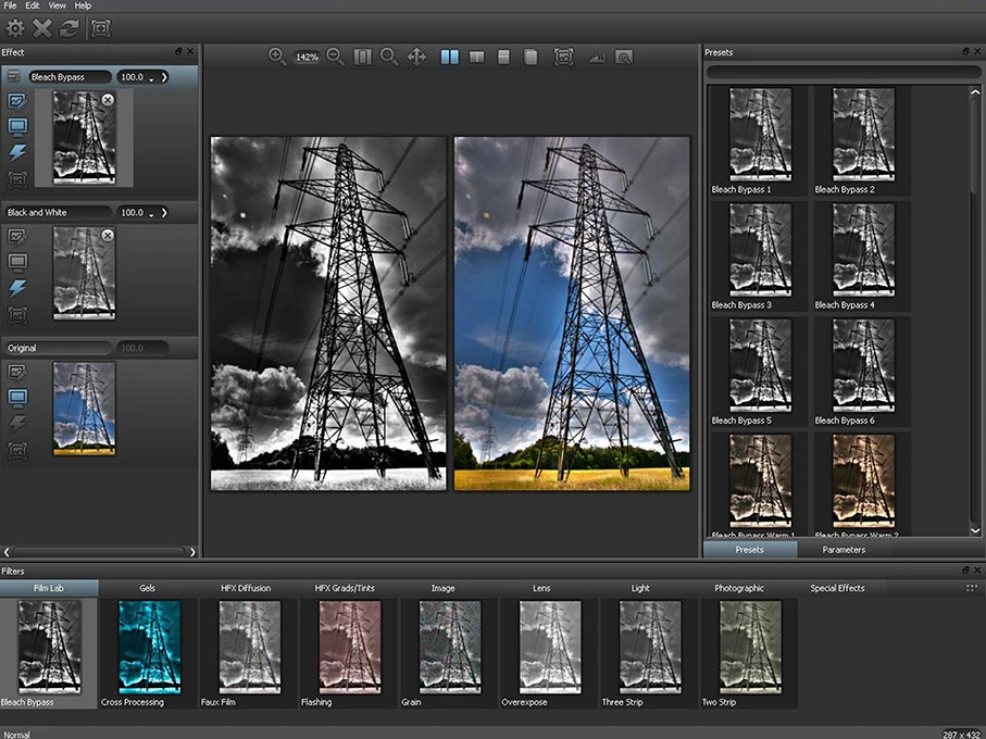 TIFFEN DFX image compare